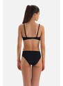 Dagi Black Normal Waist Bikini Bottoms