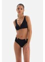 Dagi Black Normal Waist Bikini Bottoms