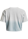 Dámské tričko Under Armour Dip Dye Crop Ss Gray