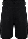 Trendyol Black Regular Fit Cargo Pocket Denim Shorts
