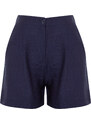 Trendyol Navy Blue Pocket Regular Fit Woven Shorts