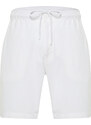 Trendyol White Loose Fit Cotton Lace-up Shorts