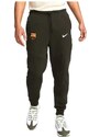 Pánské kalhoty Nike FC Barcelona 23/24 Tech Fleece tmavě zelené