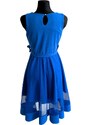 HollywoodStyle.cz krátké modré letní šaty Brenda: Modrá Polyester ONESIZE