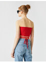 Koton Strapless Crop