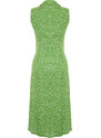 Trendyol Green Woven Woven Midi Dress