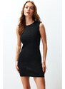 Trendyol Black Mini Knitwear Dress