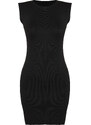 Trendyol Black Mini Knitwear Dress
