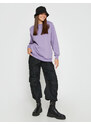 Koton Basic Oversize Sweatshirt with Hooded Fleece Inside