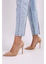 Shoeberry Women's Massy Ten Suede Stiletto