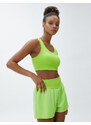 Koton Sports Bra Non-Wireless Padded Window Detail