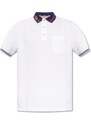 GUCCI Cotton Piquet White polo tričko