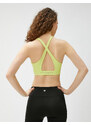 Koton Strapless Sports Bra, Without Cups, No Wireless