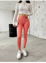 BİKELİFEJNS Women's Salmon High Waist Lycra Leggings Pants