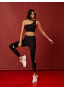 Koton High Waist Sport Leggings with Stripe Detail.