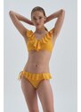 Dagi Yellow Normal Waist Bikini Bottom