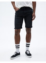 Koton Denim Shorts Buttoned Pocket Detailed Legs Cotton.