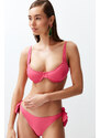 Trendyol Fuchsia Balconette Bikini Top