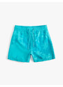 Koton Sea Shorts, Color Changing in Water, Tie Waist, Mesh Lined