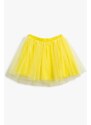 Koton Girls' Yellow Skirt