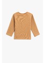 Koton Baby Boy Light Brown Sweatshirt