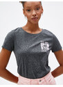 Koton Printed T-Shirt Short Sleeve Crew Neck Cotton