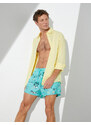 Koton Beach Shorts Summer Theme with a drawstring waist and pockets.