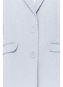 Trendyol Light Blue Regular Lined Buttoned Woven Blazer Jacket