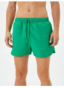 Koton Swimsuit Shorts Short waist with a tie-down pocket.