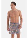 Dagi Lilac Tropical Fruit Des. Medium Shorts