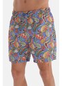 Dagi Lilac Tropical Fruit Des. Medium Shorts