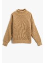 Koton Girls Brown Sweater