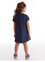 mshb&g Flower Printed Girl's Denim Dress