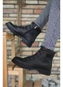 Riccon Black Men's Boots 0012716