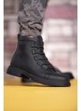 Riccon Black Men's Boots 0012716