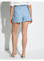 Koton Tweed Shorts Skirt Mini Normal Waist
