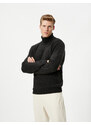 Koton Turtleneck Sweater Knitwear Long Sleeve Ribbed Textured