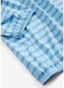 bonprix Pruhované triko z organické bavlny s 3/4 rukávy Modrá