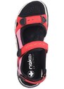 Sportovní barevné sandály Rieker 64074-33 červená