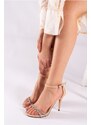 Riccon Nude Skin Women's Heeled Shoes 00121441