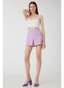 Koton Women's Lilac Shorts & Bermuda