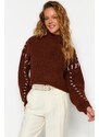 Trendyol Brown Knitwear Sweater