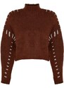 Trendyol Brown Knitwear Sweater