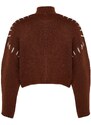 Trendyol Brown Knitwear Sweater