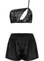 Trendyol Black Lace No Underwire Capless Bralette Knitted Bra