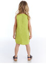 mshb&g Mushi Lucky Girl's Woven Green Dress