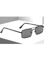 Camerazar Unisex obdélníkové kovové sluneční brýle pro piloty