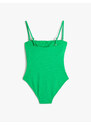 Koton Basic Swimsuit with Removable Thin Straps