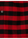 Koton Lumberjack Shirt Faux Leather Pocket Detailed Snap Closure