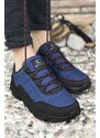 Riccon Navy Blue Red Men's Sneakers 00121310